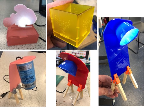 Y9 Light Project Y9 are making lights out of multiple materials
