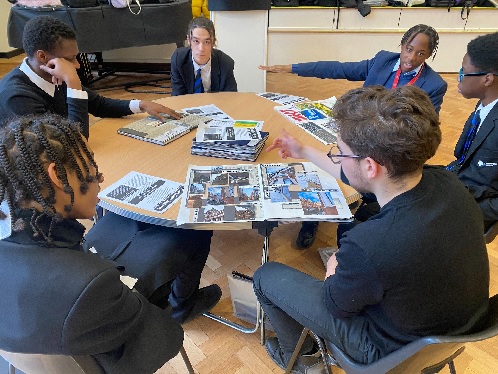 Y10 Art Students go to CTK More students talking about their art at CTK