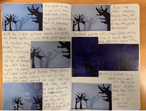 When Shadows Fall Esme's write up about the photography work they did for this project