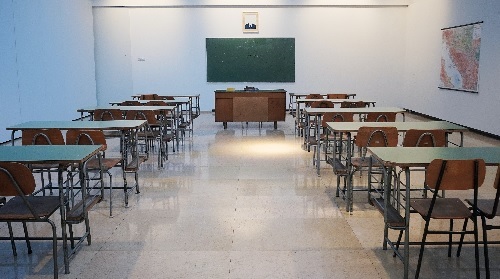 Image of empty classroom