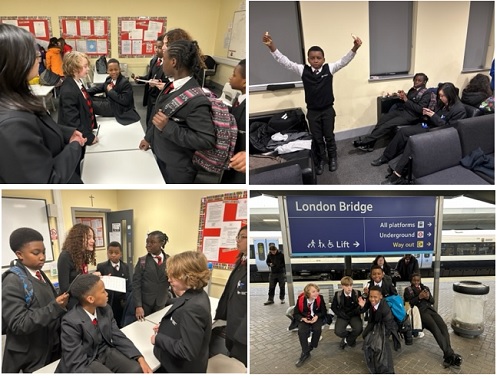 Photos of our school students taking part in Debate Mate