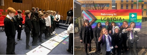 LGBTQI+ Equality ambassadors DG Equaltiy Ambassadors