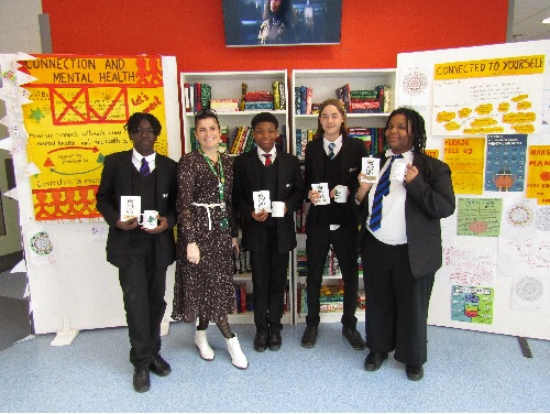Students selected for outstanding achievement get Hot Chocolate with the head teacher